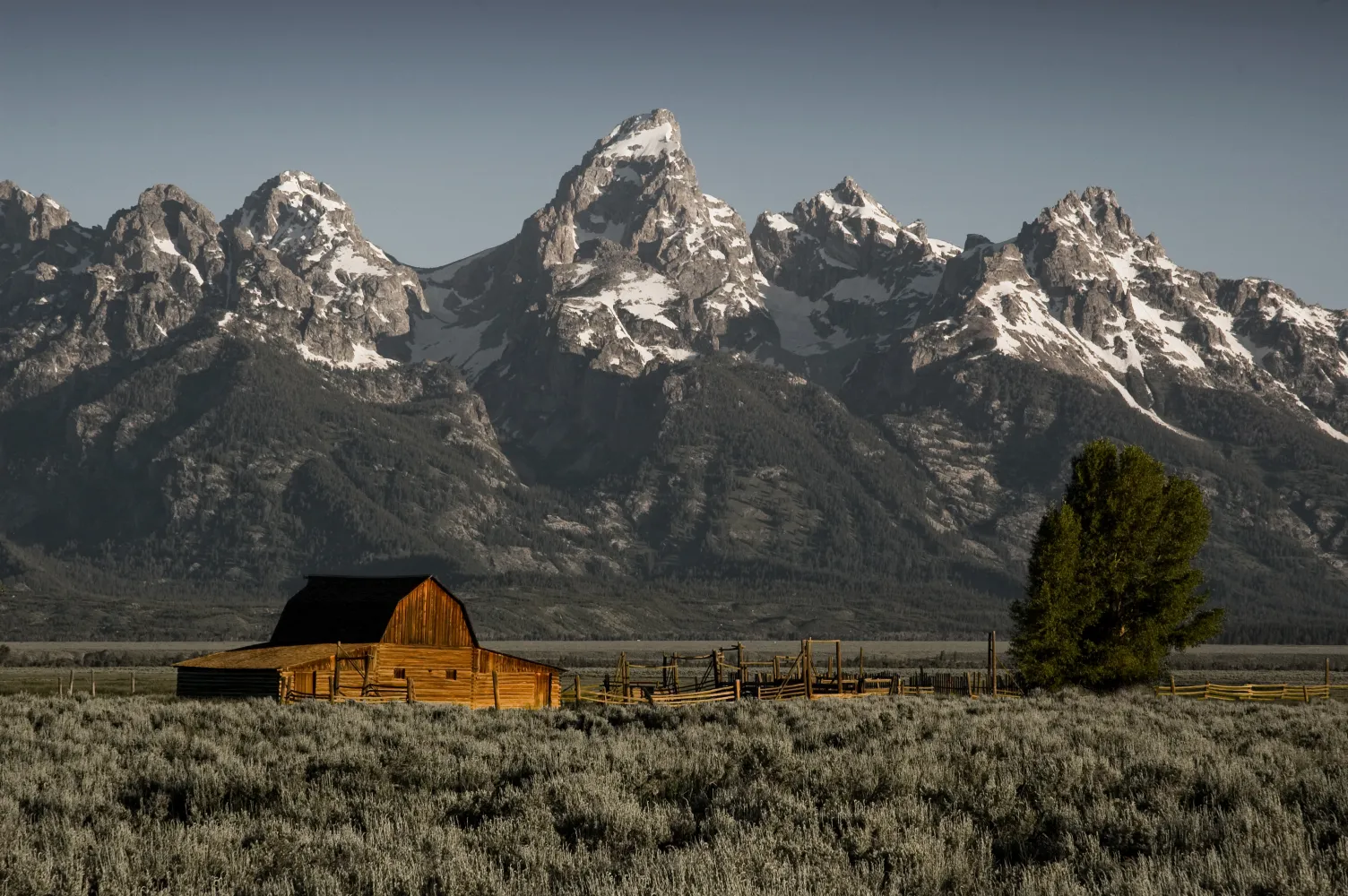 Mormon Row - Teton County, Wyoming